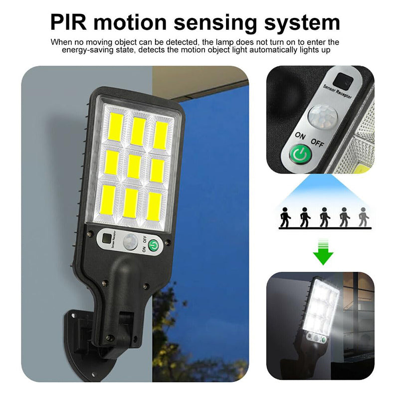 Solar Street Lights Outdoor Security Set