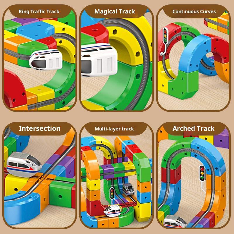 3D STEM Electric Train Set