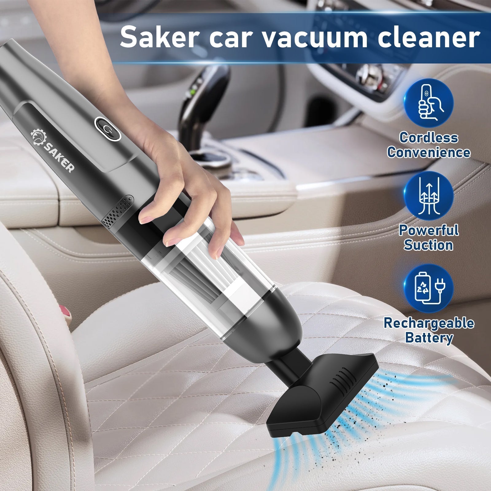 3-in-1 Portable Vacuum Cleaner