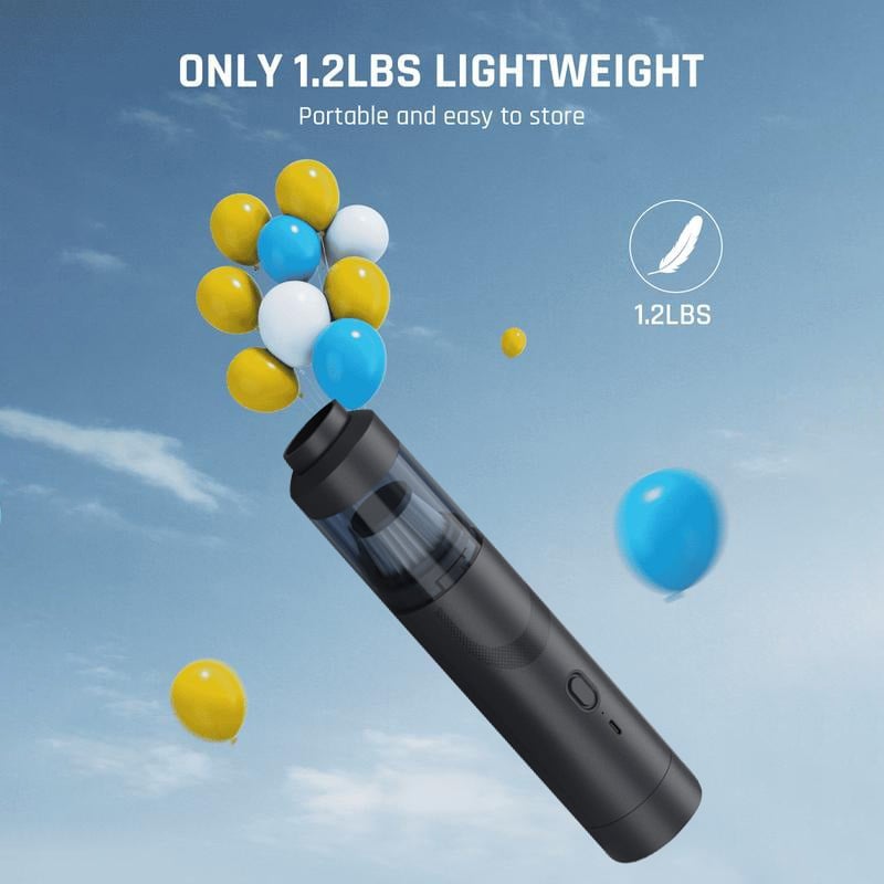 Compact Cordless Car Vacuum Cleaner