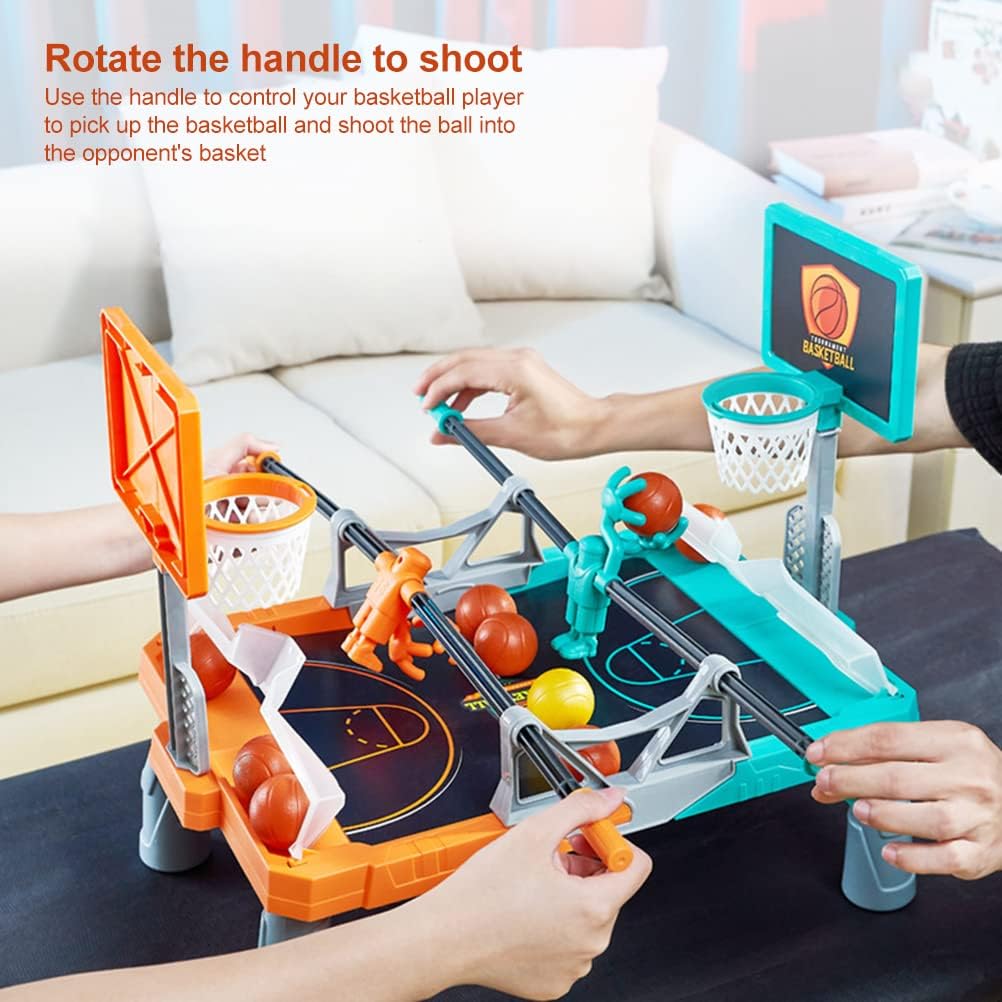 Double Player Tabletop Basketball Game
