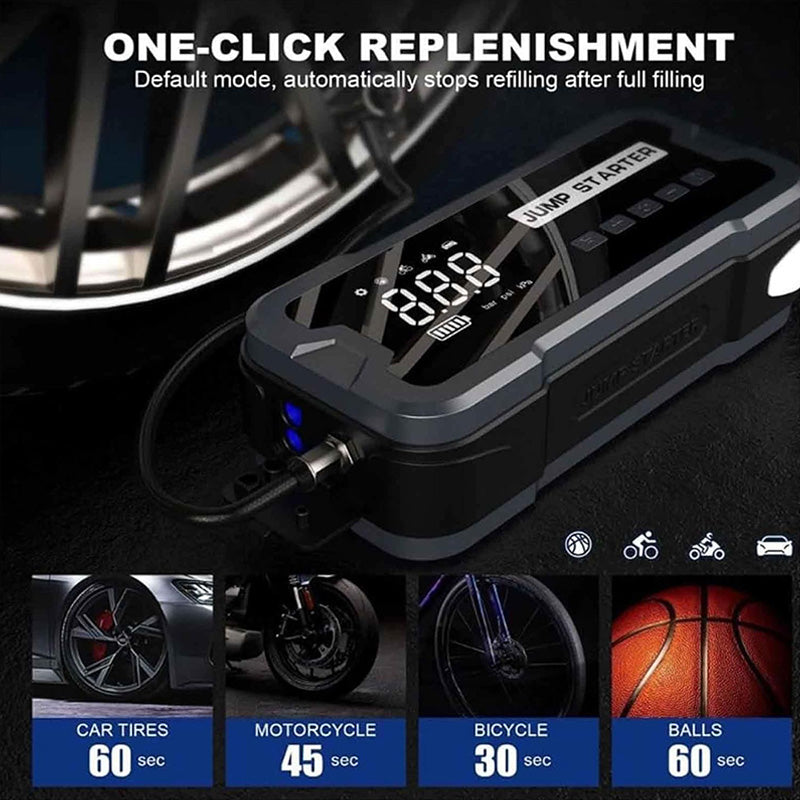 4-IN-1 Portable Jump Starter