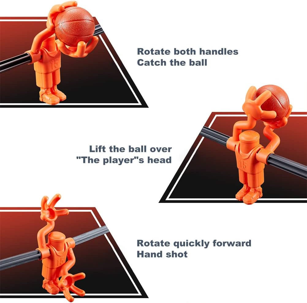 Double Player Tabletop Basketball Game