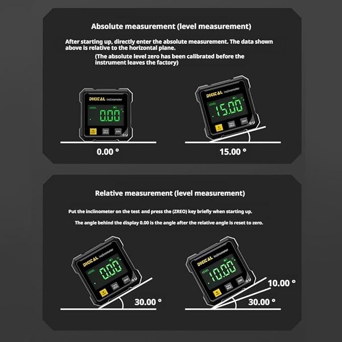 Digital Laser Angle Finder Protractor Tool