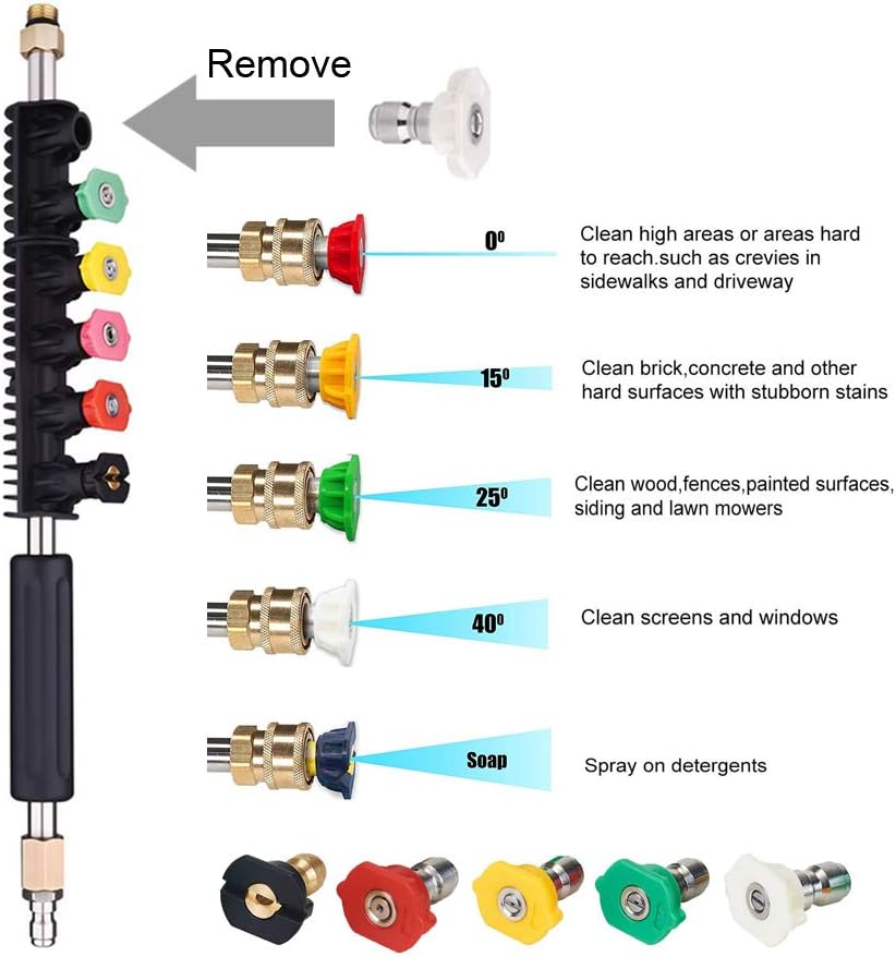 Pressure Washer Extension Wand Set