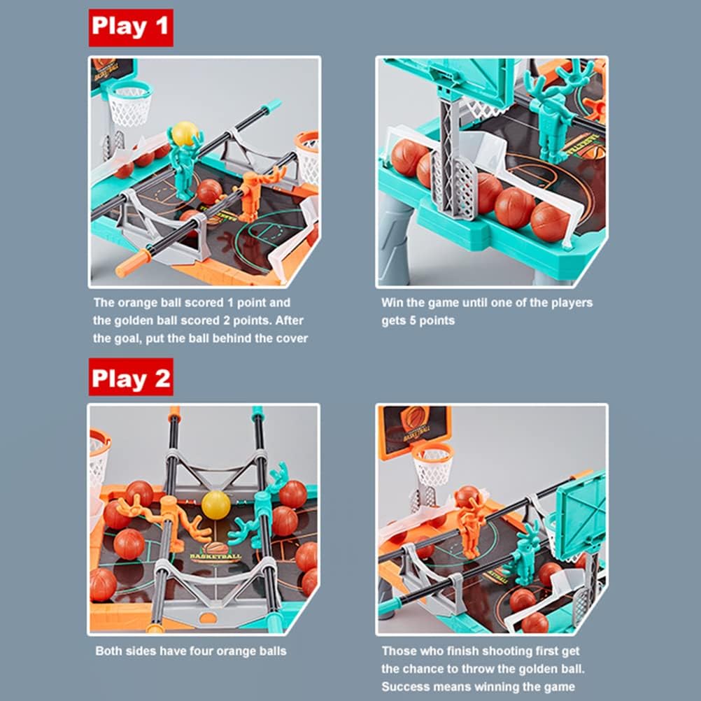 Double Player Tabletop Basketball Game