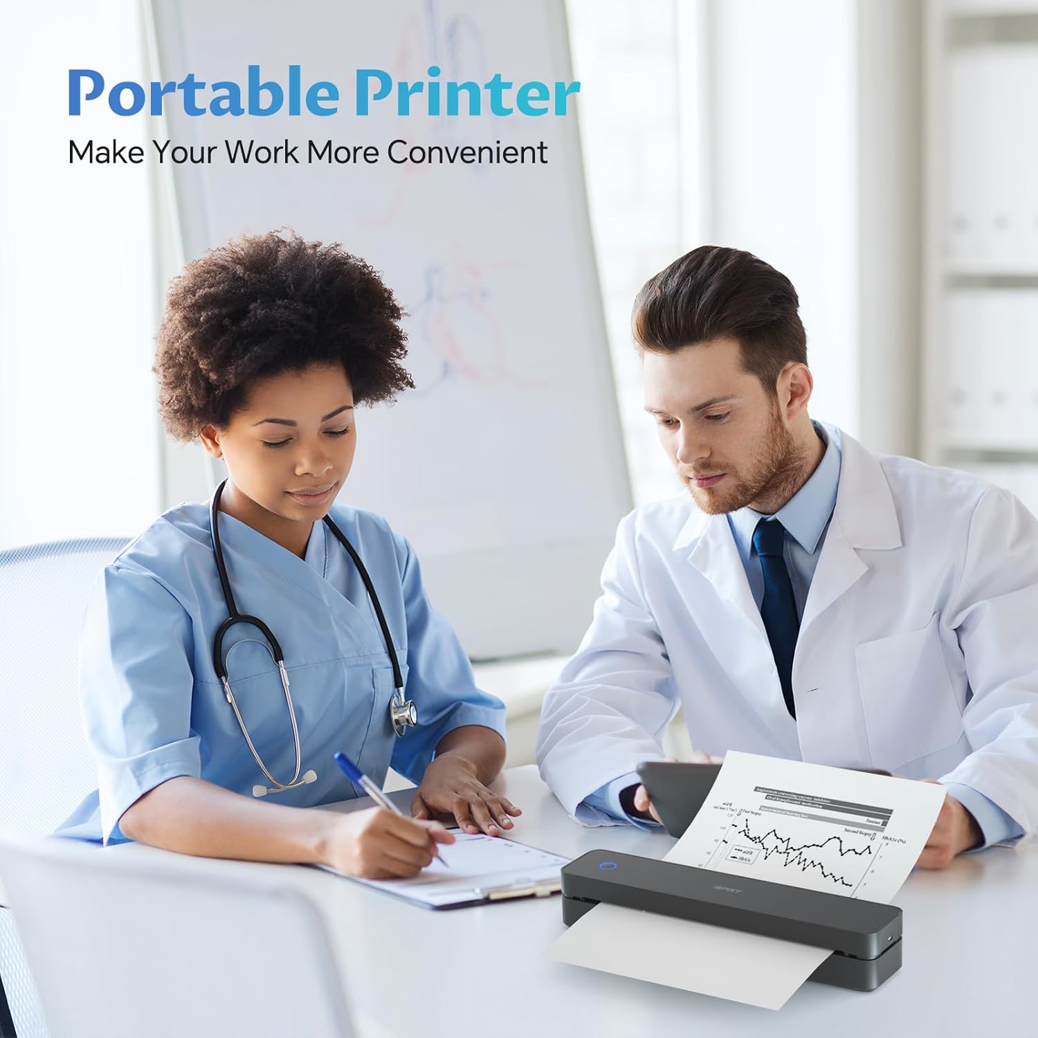 Wireless Thermal Mobile Printer
