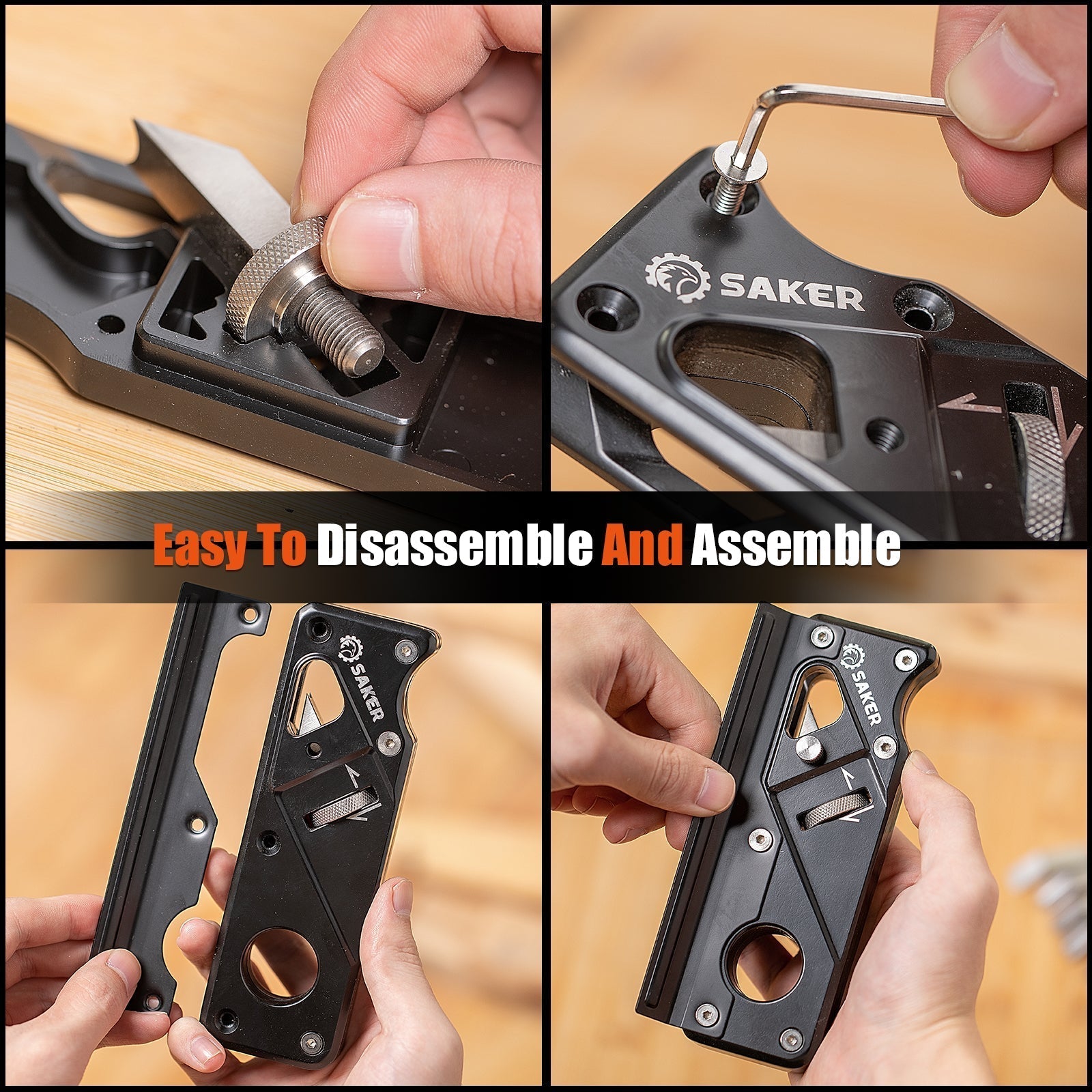 Woodworking Hand Tool for Precise Edges - ® Chamfer Plane
