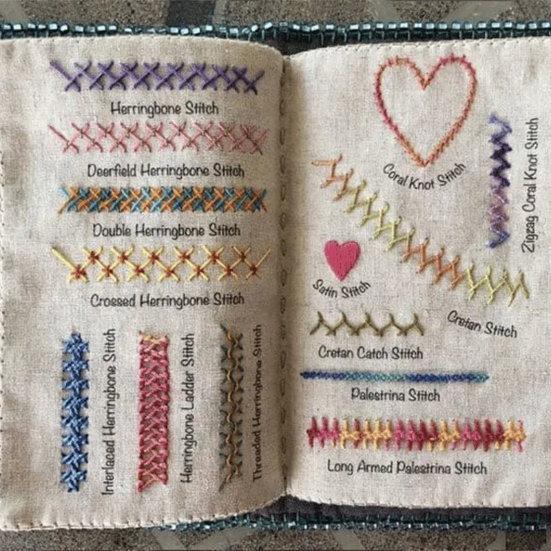 All-Scenario Embroidery Stitch Book Kit