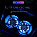 Car LED Cup Holder Mat 2PCS