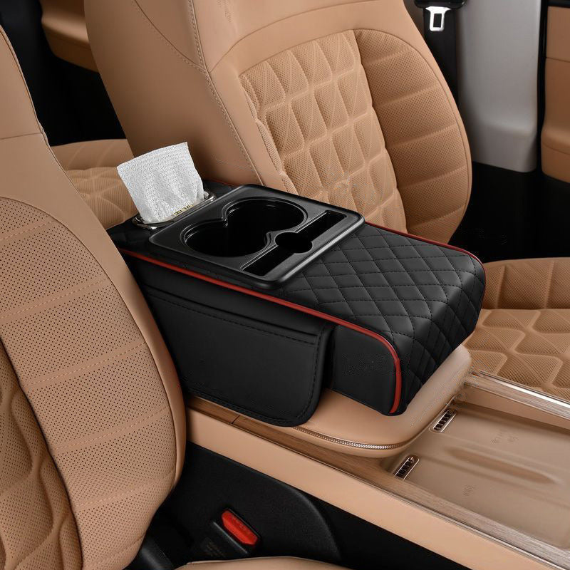 Multifunctional car armrest box pad