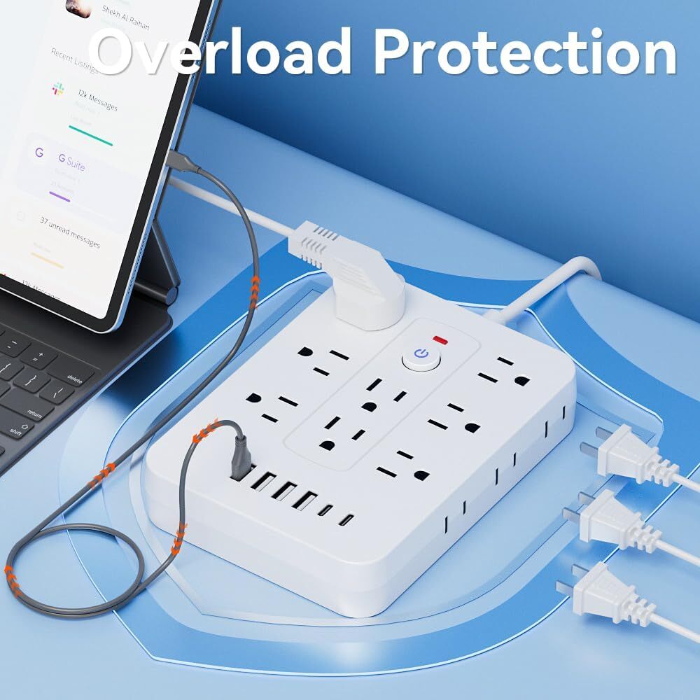 20-in-1 Surge Protector Power Strip