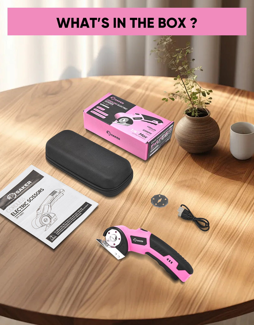 Cordless Electric Scissors