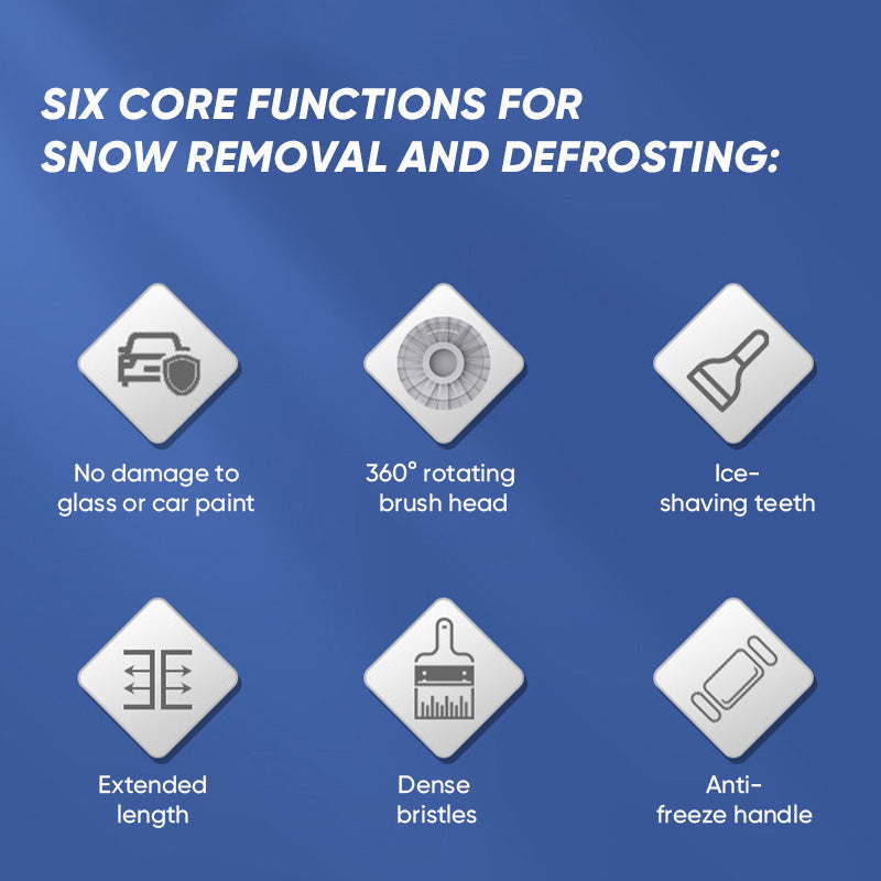 2-in-1 Snow Brush and Ice Scraper