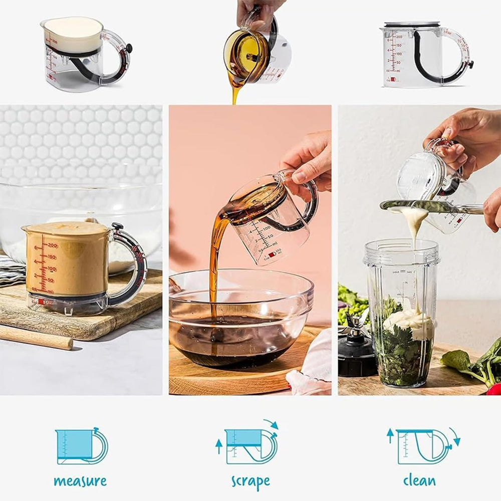 Adjustable Multi-Functional Measuring Cup