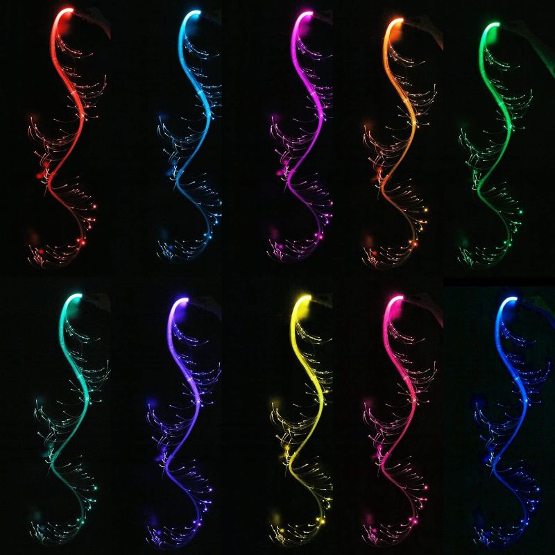 Fiber Optic Dance Whip Lights