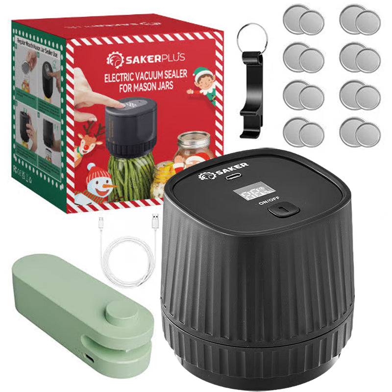 Efficient Food Saver -  Electric Vacuum Sealer For Mason Jars