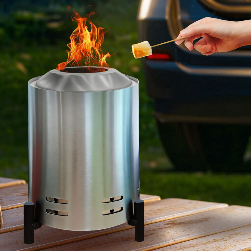 Tabletop Stainless Steel Fire Pit