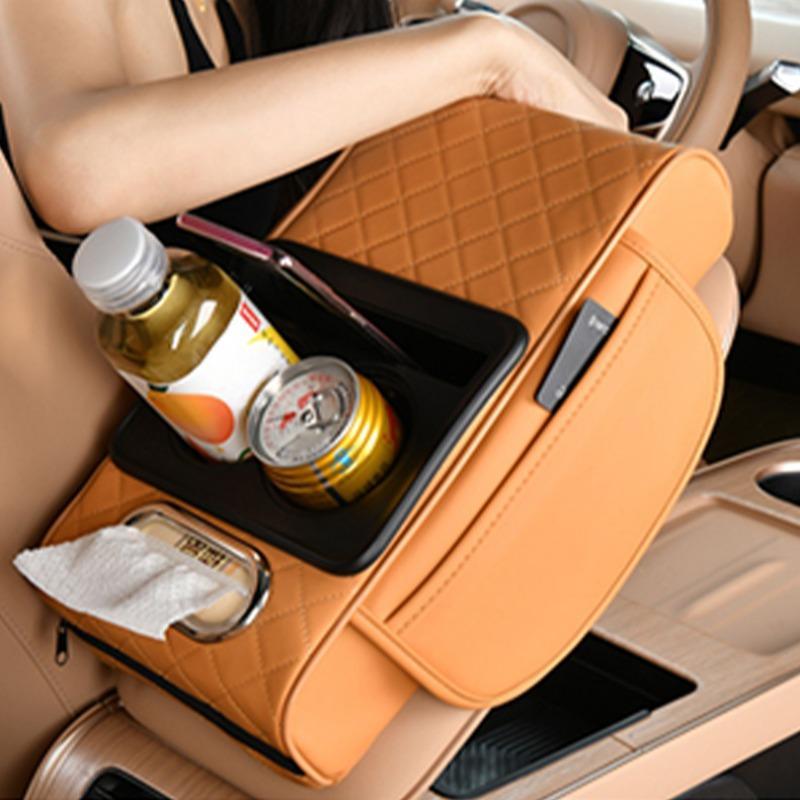 Multifunctional car armrest box pad