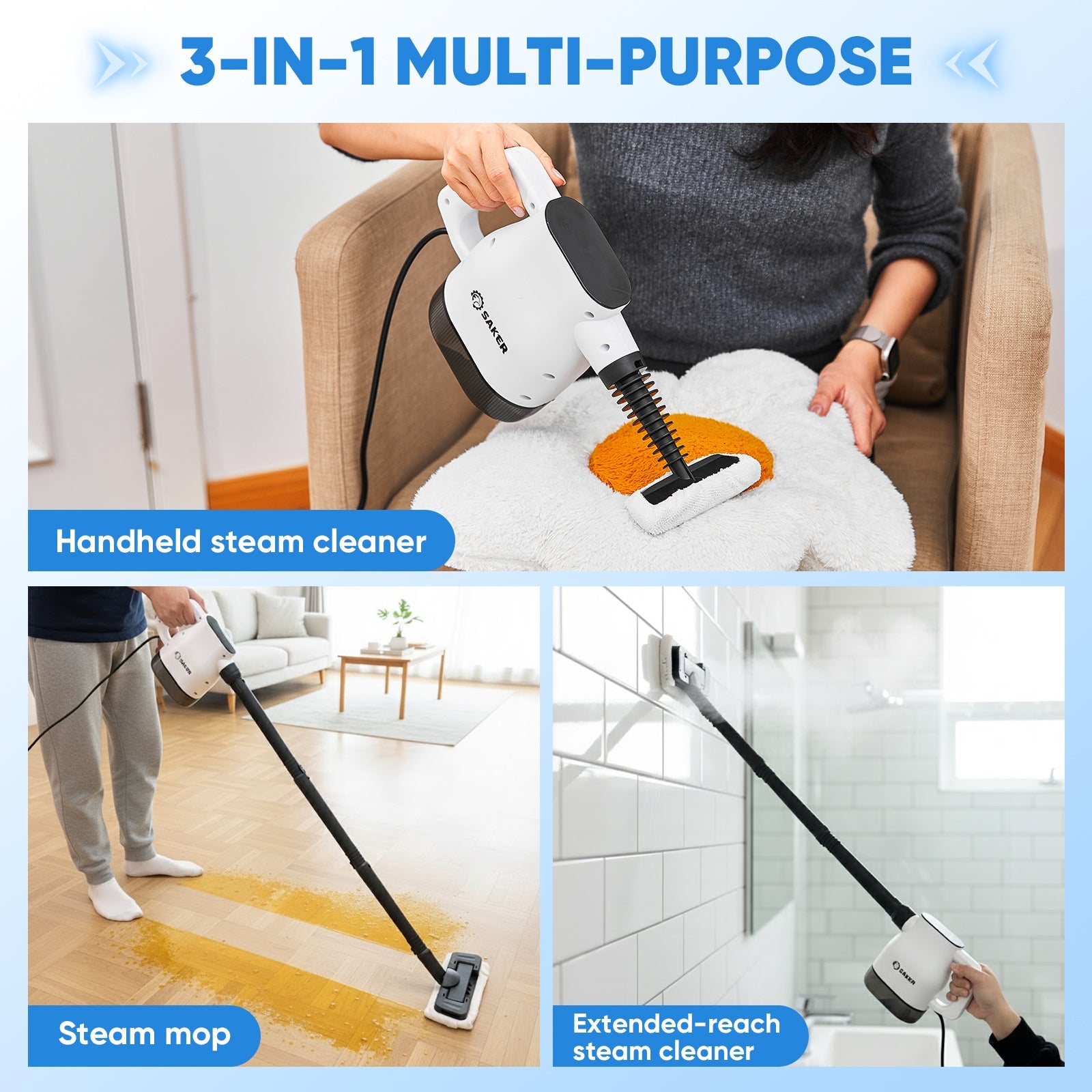 EverSteam Instant-Heat Steam Cleaner
