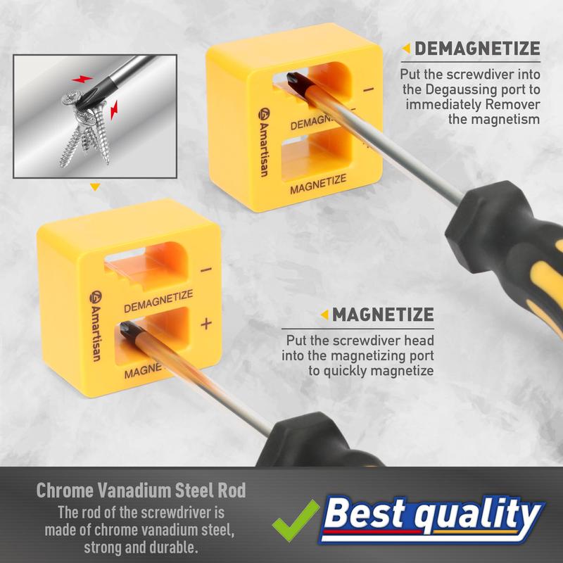 Magnetic Screwdrivers Set with Case(43PCS)