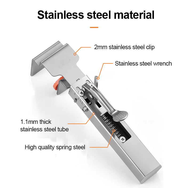 One-touch Fixed Removable Drawer Clamp