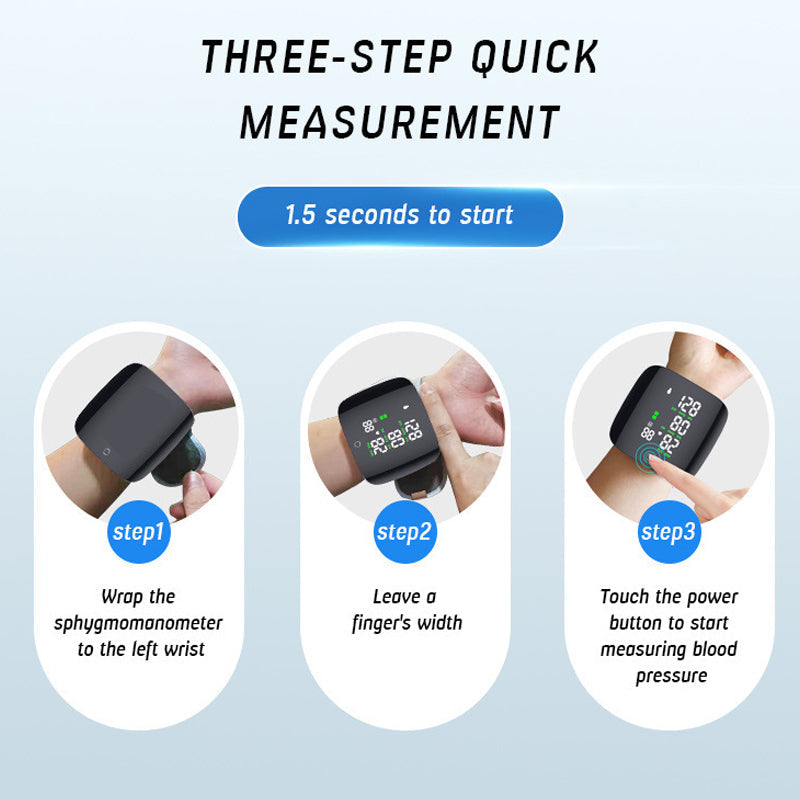 Blood Pressure Monitor Automatic Wrist Machine