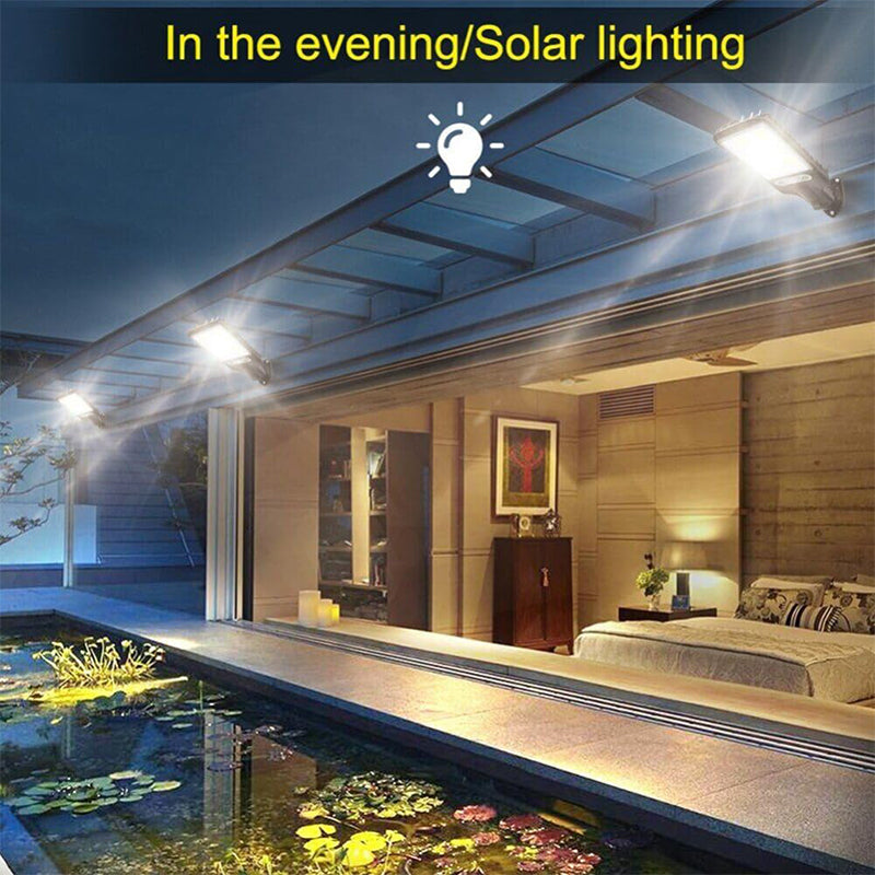 Solar Street Lights Outdoor Security Set