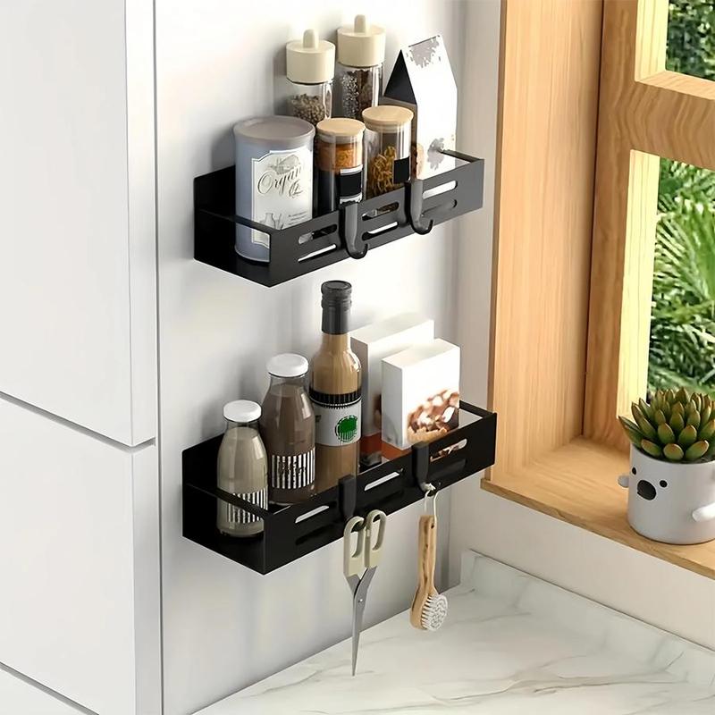 Moveable Magnetic Refrigerator Storage Rack