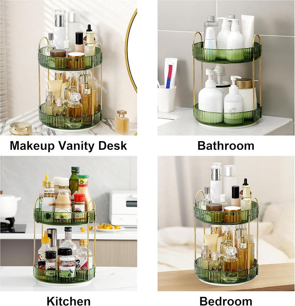 360 Rotating Makeup Organizer Stand