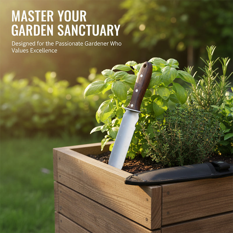 Garden Multi-Purpose Stainless Steel Hori Knife