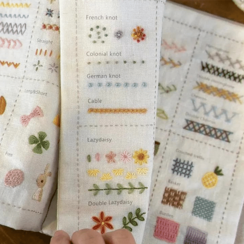 All-Scenario Embroidery Stitch Book Kit