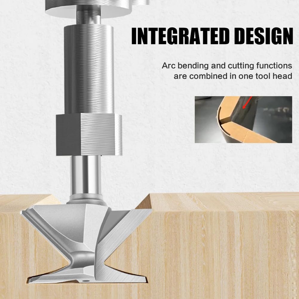Arc-shaped Integrated Milling Cutter