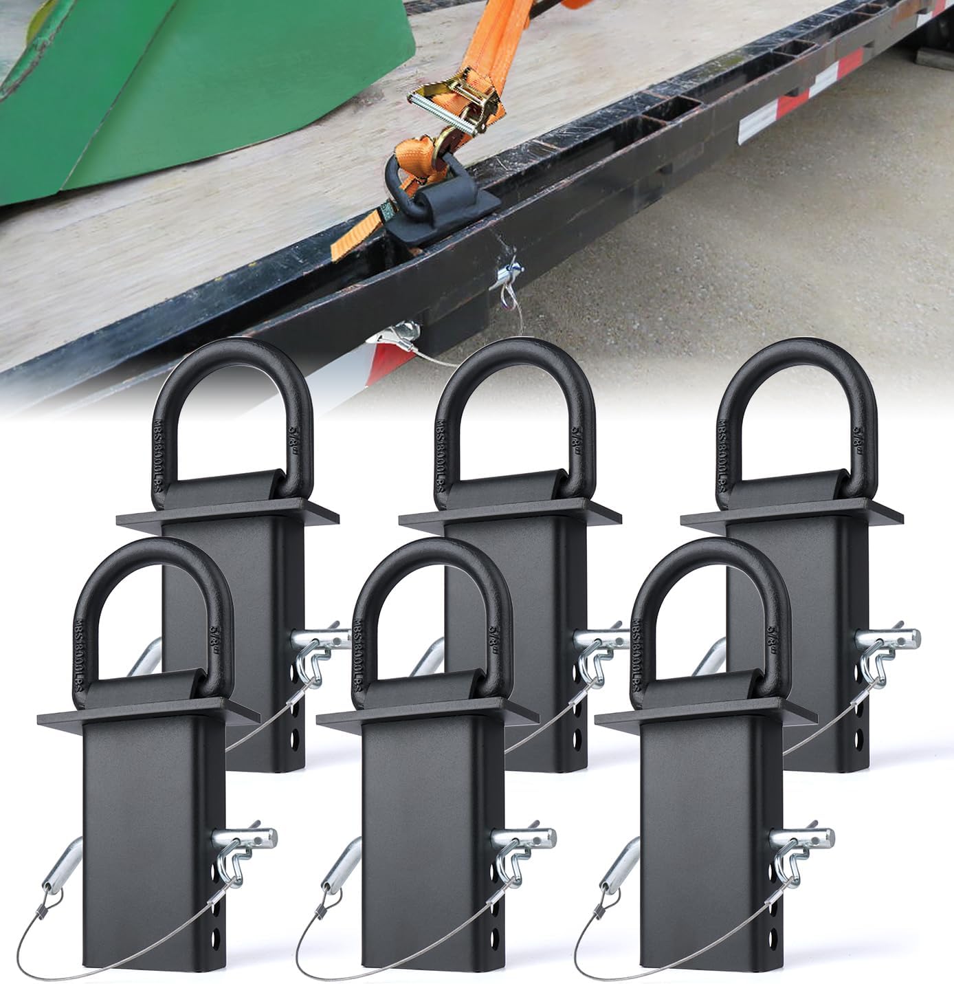 Heavy-Duty Stake Pocket D Rings