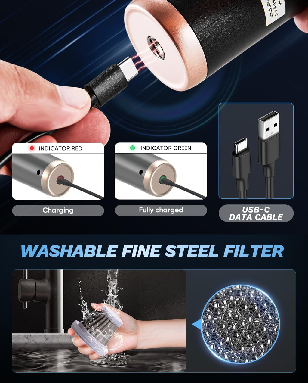 Car Vacuum Portable Cordless