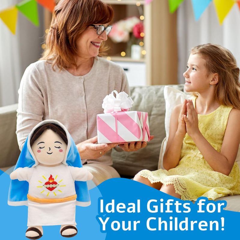 Breathing Virgin Mary Plush Doll