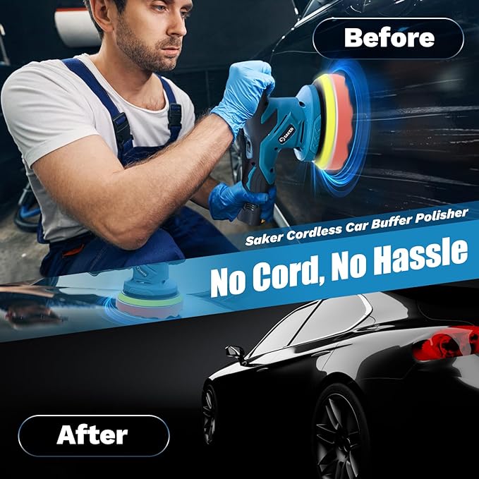 Cordless Car Buffer Polisher