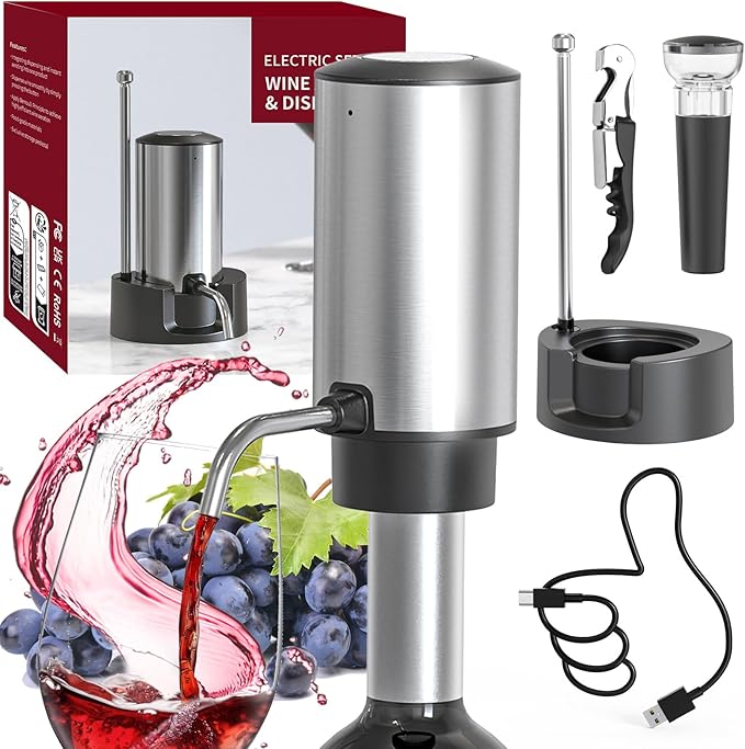 Electric Wine Aerator Pourer Decanter