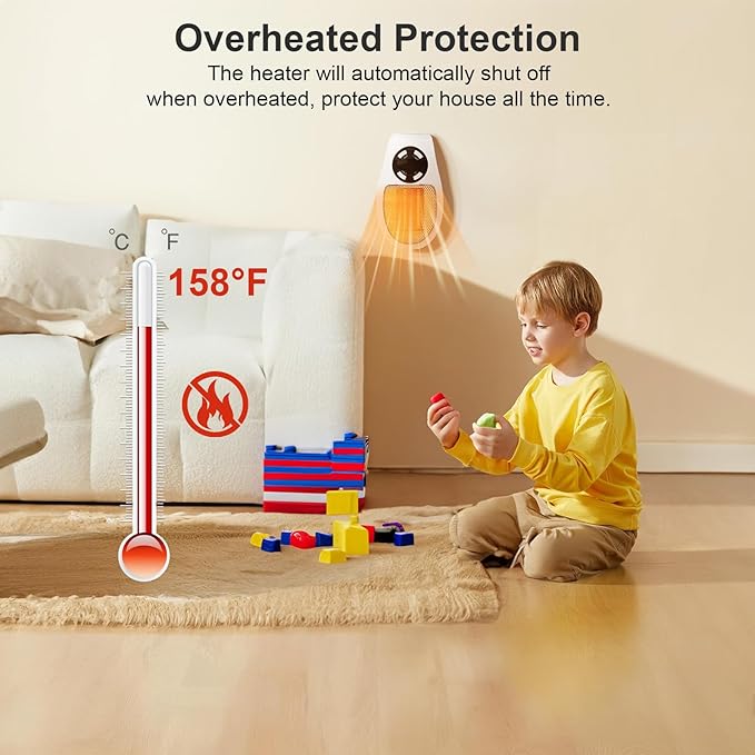 Smart Plug Programmable Space Heater