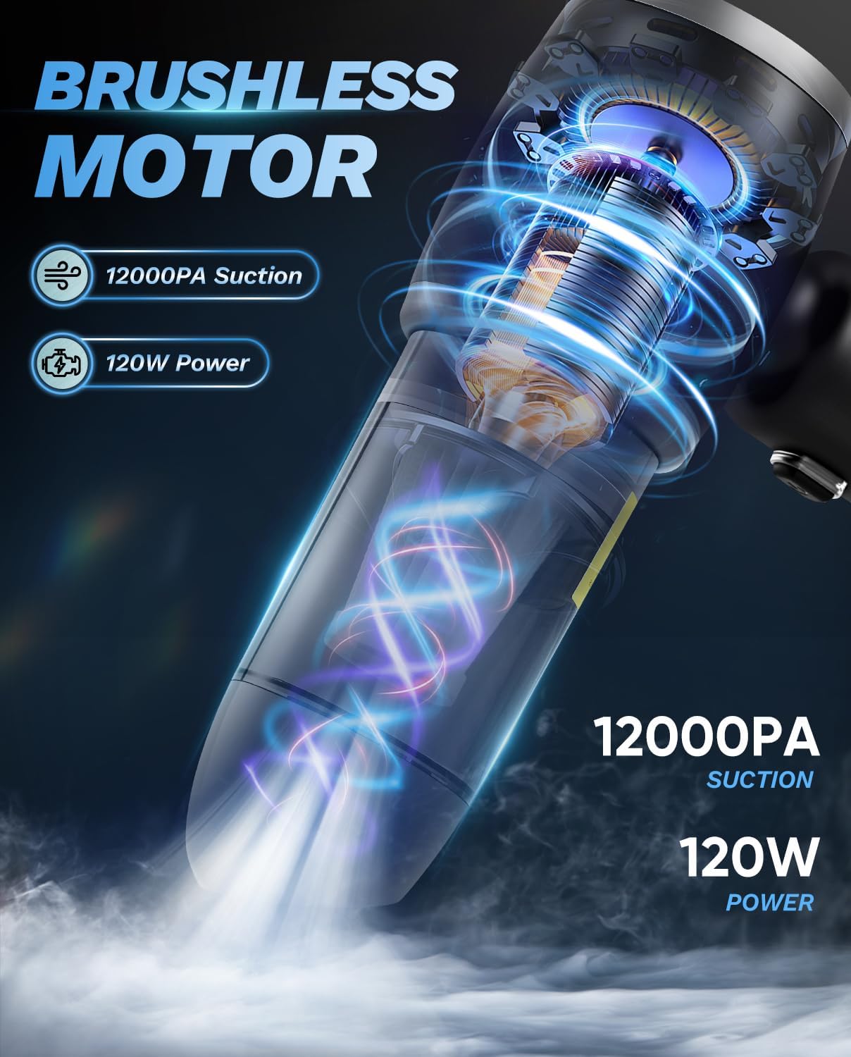 Car Vacuum Portable Cordless