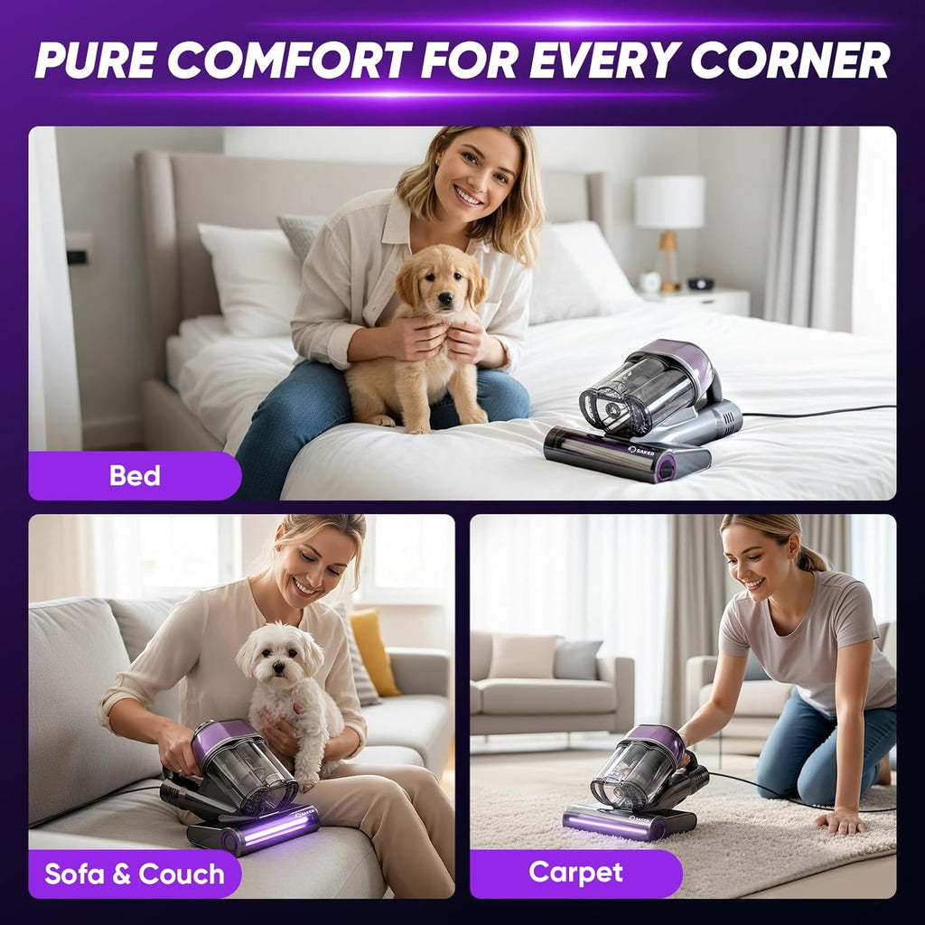 Powerful UV Bed Vacuum Cleaner
