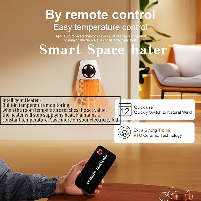 Smart Plug Programmable Space Heater