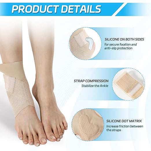 Adjustable Compression Ankle Support Sleeves