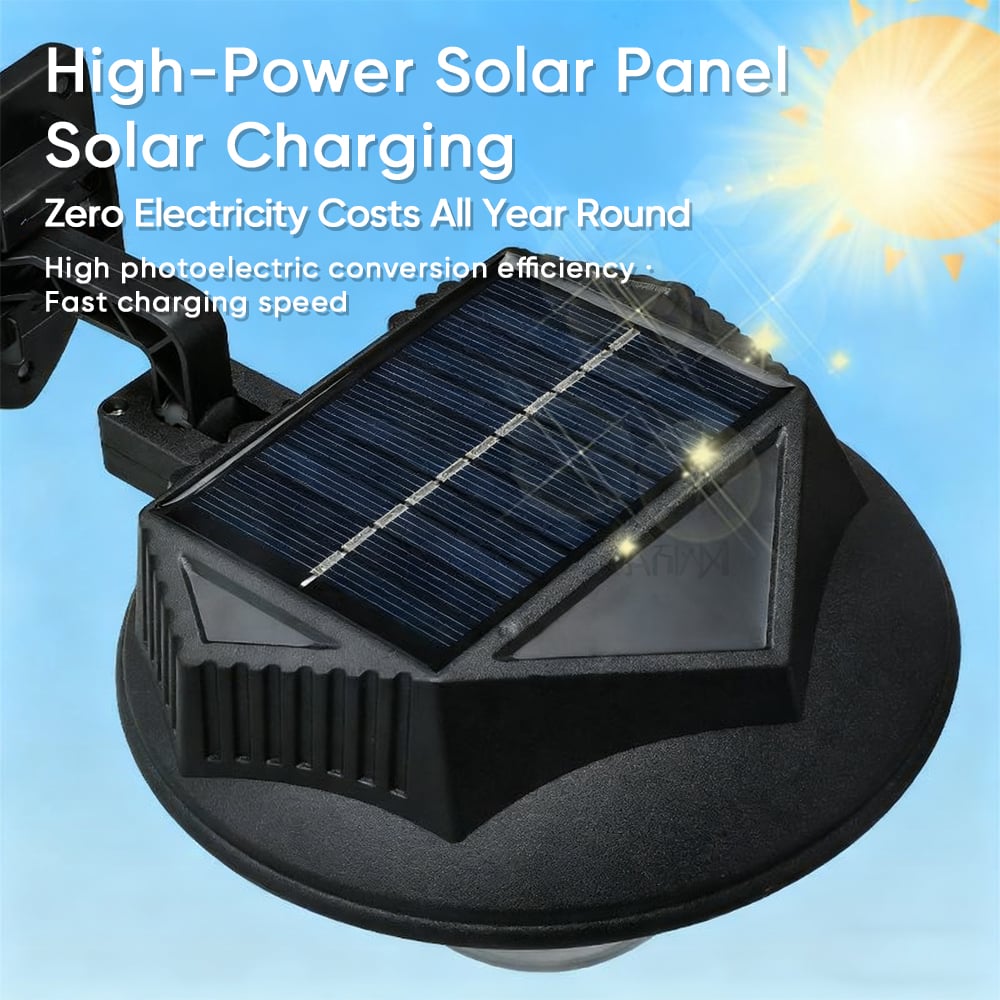Solar Pendant Light with Motion Sensor