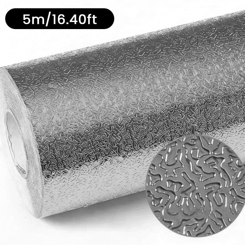 Waterproof & Oil-Proof Orange Peel Aluminum Foil Contact Paper