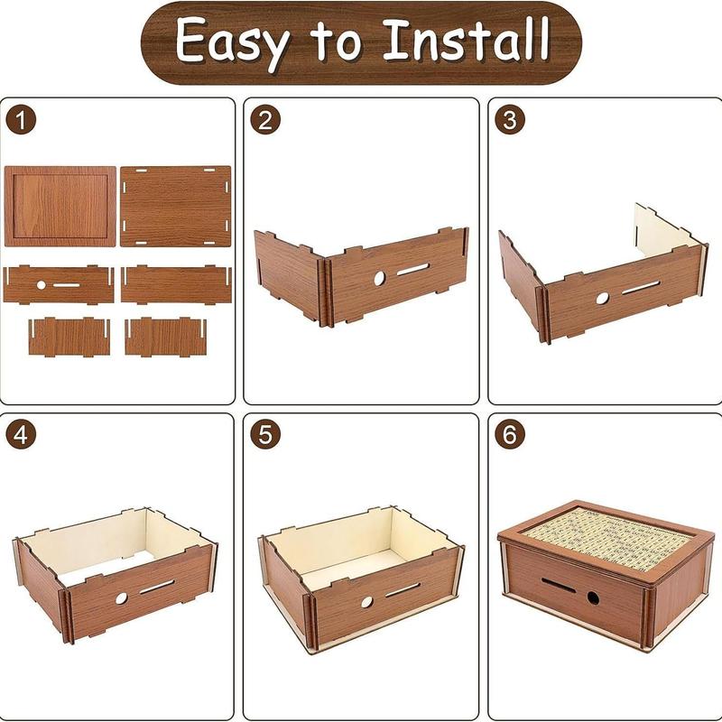 Wooden Cash Saving Box