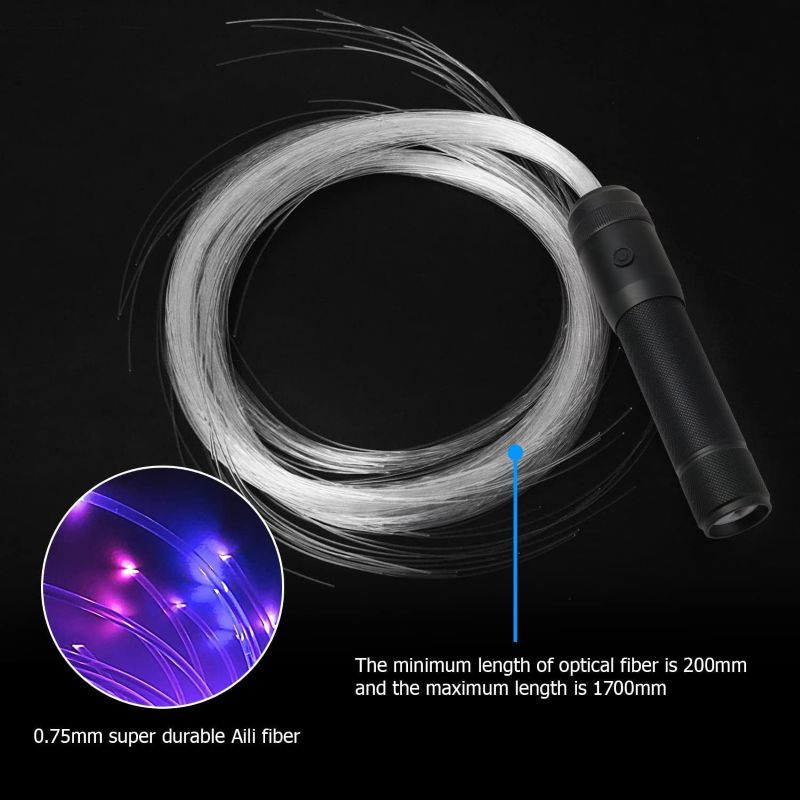 Fiber Optic Dance Whip Lights