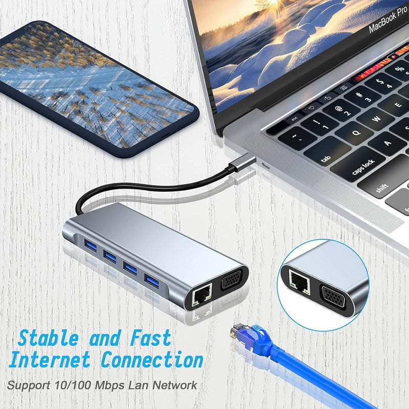 11 In 1 USB C Hub