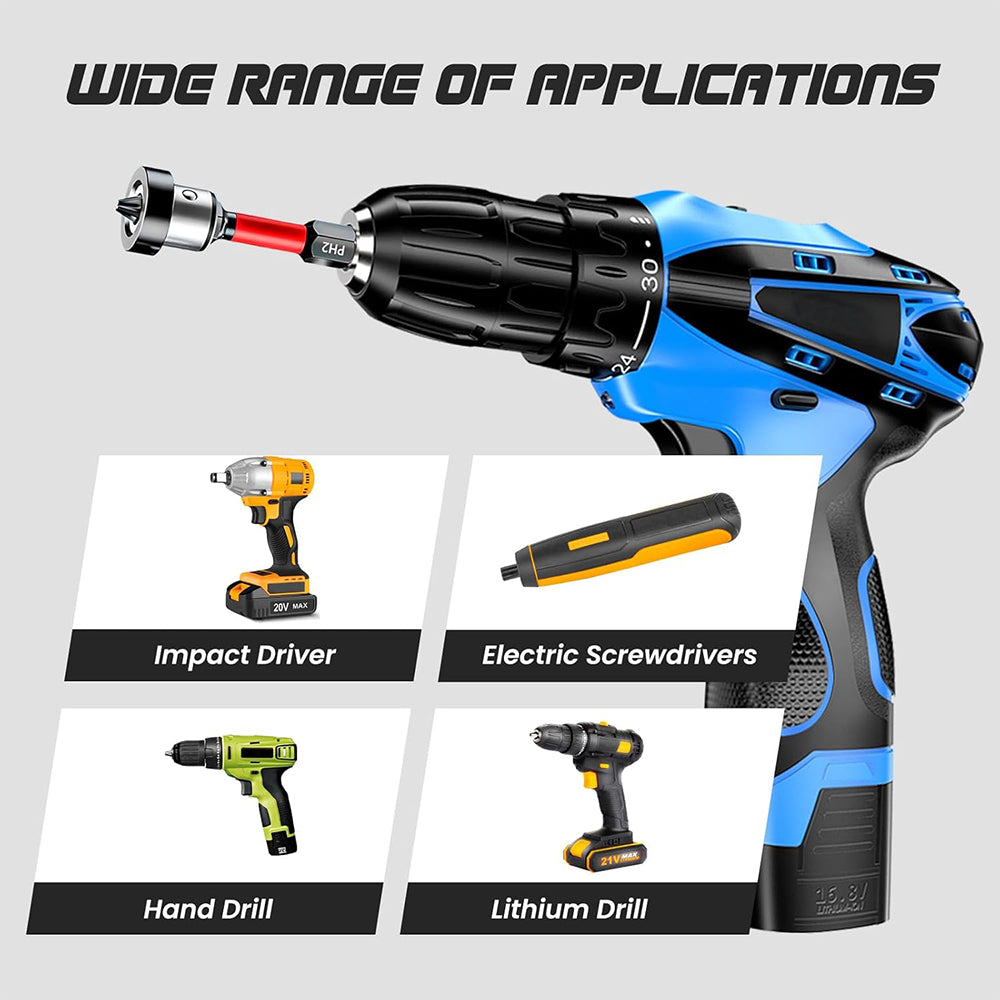 Drywall Screw Setter Magnetic PH2 Bits
