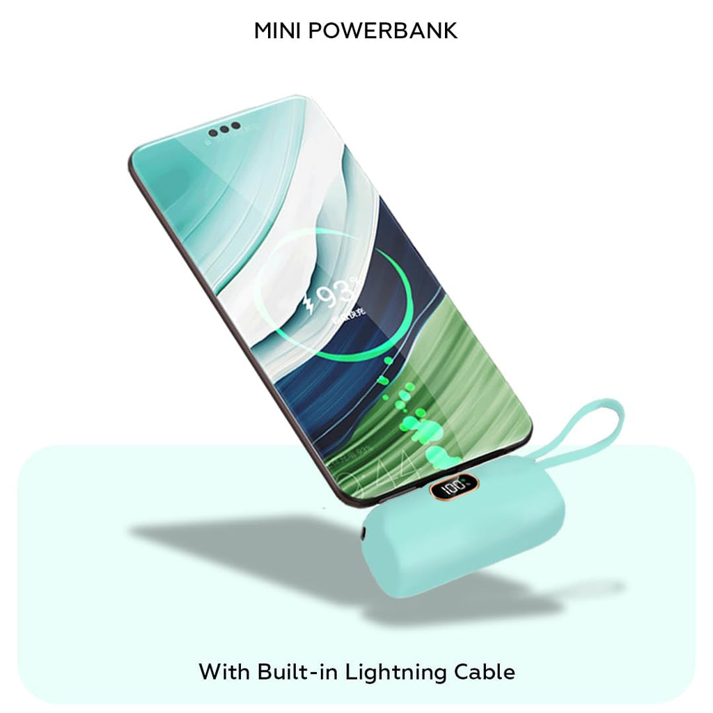 Digital Display Capsule Power Bank